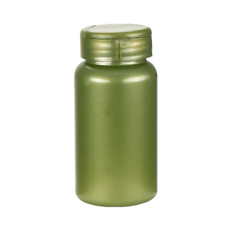 PET 120ml høj rund flaske