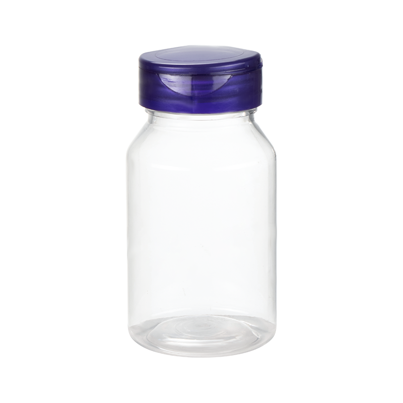 PET 120ml skrå skulderflaske
