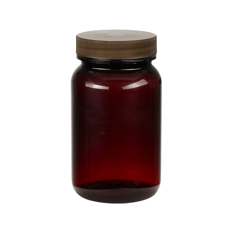 PET 250 ml glaslignende rund flaske