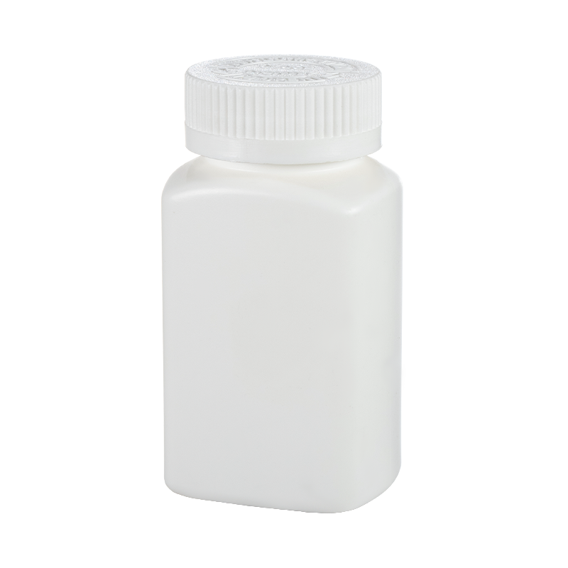 HDPE firkantet flaske med 44 mm universal diameter låg